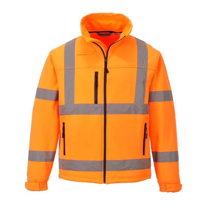 Veste softshell Classic Hi-Vis (3 couches)