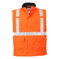 Bodywarmer Hi-Vis Bizflame antistatique et FR