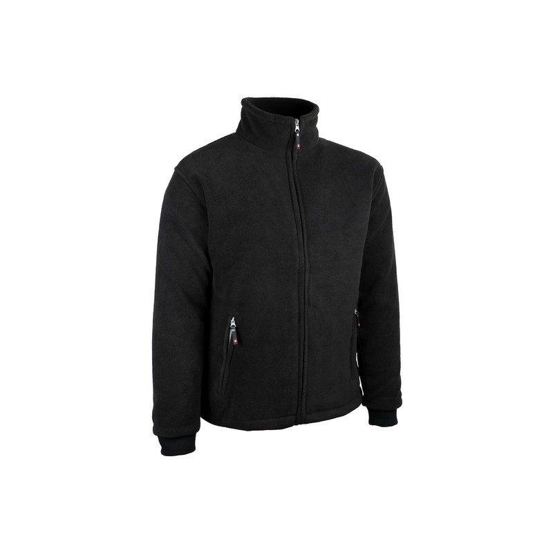 VESTE POLAIRE NOIRE