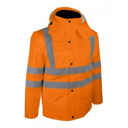 VESTE HV ORANGE DLE POLAIRE 